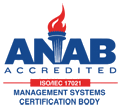 ANAB Accredited, ISO/IEC 17021 Management Systems Certification Body